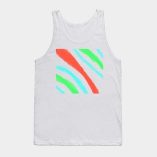 Colorful watercolor abstract texture Tank Top